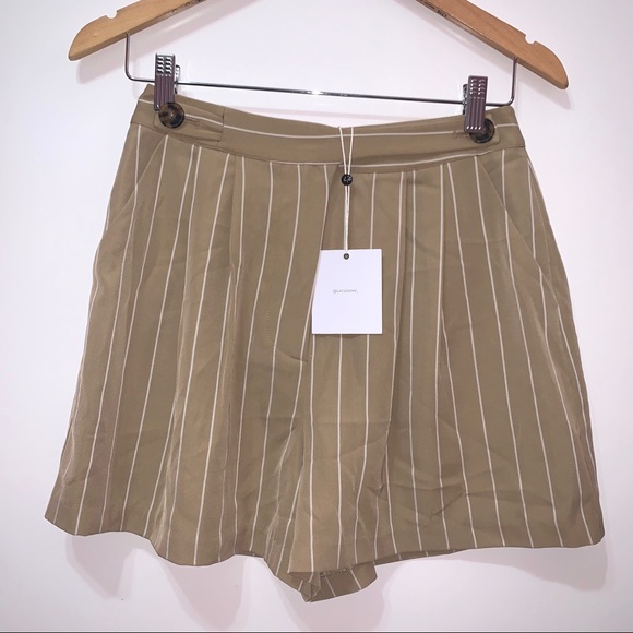 L’academie Striped shorts